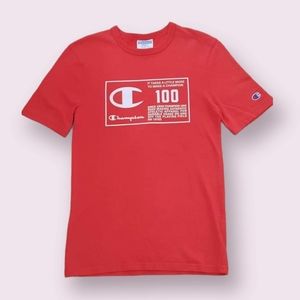 Champion t-shirt.size S,Color Red